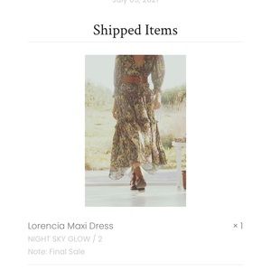 Loveshack Fancy dress NWT